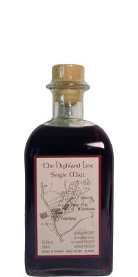 The Highland Line Single Malt 2007 WE Dornfelder Finish 58.3% 500ml