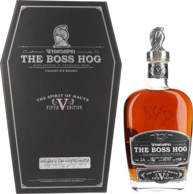 WhistlePig The Boss Hog 5th Edition The Spirit Of Mauve 13yo 57.9% 750ml