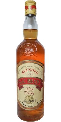 Mac Bride's 3yo Blended Scotch Whisky 40% 700ml