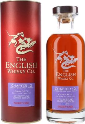 The English Whisky Chapter 12 Pedro Ximenez Sherry Cask #0872 60.3% 700ml