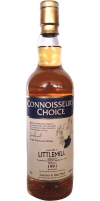 Littlemill 1991 GM Connoisseurs Choice Refill Bourbon Barrels 43% 700ml