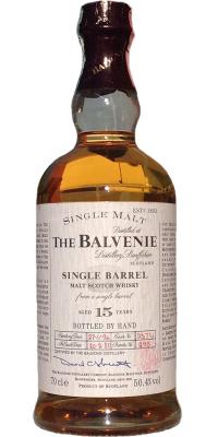 Balvenie 15yo F.lli Rinaldi S.p.A. Bologna 50.4% 700ml