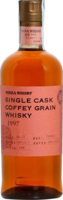 Nikka 1997 Single Cask Coffey Grain 14yo Remade Hogshead #199816 LMdW 58% 700ml