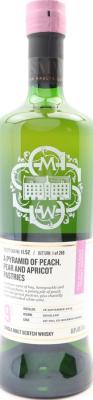Tomatin 2015 SMWS 11.52 A pyramid of peach pear and apricot pastries 61.8% 700ml