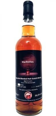 MacRothes 1994 F.dk Speyside Blended Malt 1st Fill Oloroso Butt 56.6% 700ml