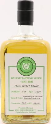 Irish 2006 CA Online Tasting Week Ex Caroni rum cask since 2018 48.8% 700ml