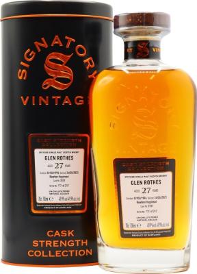 Glenrothes 1996 SV Cask Strength Collection Bourbon Hogshead 49.9% 700ml