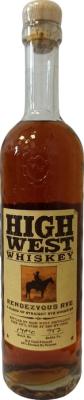 High West Rendezvous Rye Batch 14A10 46% 700ml