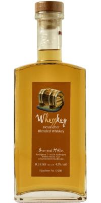 Whesskey 2006 Hessischer Blended Whisky New Oak Casks 42% 500ml