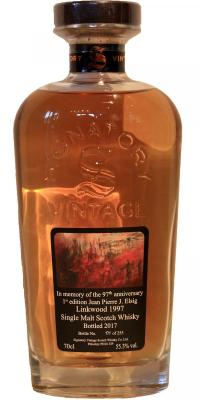 Linkwood 1997 SV Bourbon Jean Pierre J. Elsig 55.3% 700ml