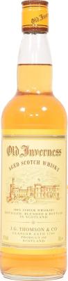 Old Inverness Aged Scotch Whisky 100% Scotch Whiskies 40% 700ml