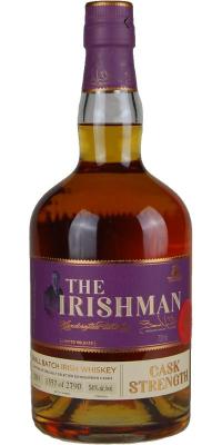 The Irishman Cask Strength Small Batch Irish Whisky American Bourbon Oak Casks 54% 700ml