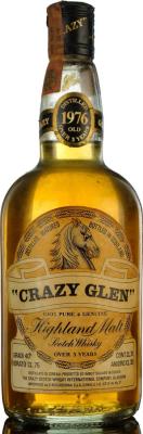 Crazy Glen 1976 Highland Malt Riccadonna Import Italy 40% 750ml