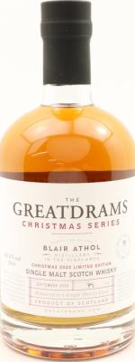 Blair Athol 9yo GtDr Christmas 2020 Special Release Sherry Cask 46.2% 500ml