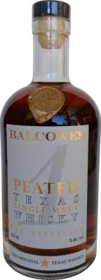 Balcones Peated 1st Fil American Oak 59.5% 750ml