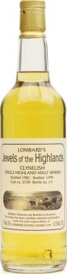 Clynelish 1982 Lb Jewels of the Highlands #5739 63.3% 700ml