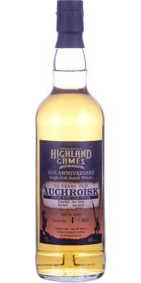 Auchroisk 1999 MMcK Highland Games Angelbachtal Straw Wine Cask Finish 13564 10th Anniversary of International Highland Games Angelbachtal 46% 700ml