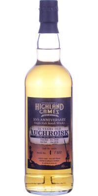 Auchroisk 1999 MMcK Highland Games Angelbachtal Straw Wine Cask Finish 13564 10th Anniversary of International Highland Games Angelbachtal 46% 700ml