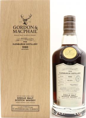 Glenburgie 1990 GM Connoisseurs Choice Cask Strength Refill Sherry Butt #9027801 52% 700ml