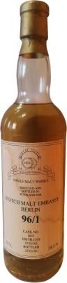 Glentauchers 1985 UD 96 1 1655 Scotch Malt Embassy Berlin 58.6% 700ml