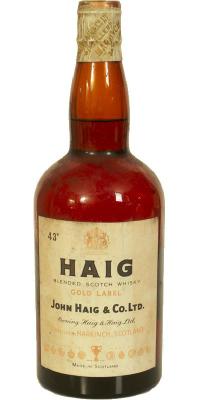 Haig Gold Label Blended Scotch Whisky 43% 750ml