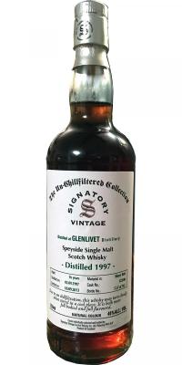 Glenlivet 1997 SV The Un-Chillfiltered Collection Sherry Butt #123546 46% 750ml