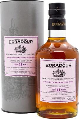 Edradour 2010 Pawis Spatburgunder Cask Finish Cask no.2 Bottled for Weingut Pawis Freyburg Unstrut 11yo 56.2% 700ml