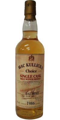 Dalmore 1986 McC Mac Kullick's Choice Single Cask #966 43% 700ml
