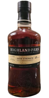 Highland Park 15yo Distillery Exclusive Cask Strength 1st Fill European Oak Sherry Butt 56.4% 700ml