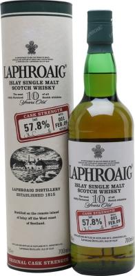 Laphroaig Cask Strength Batch #001 57.8% 700ml