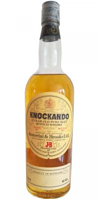 Knockando 1967 by Justerini & Brooks Ltd 12yo 43% 750ml