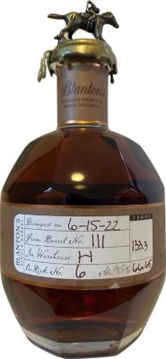 Blanton's Straight from the Barrel Straight from the Barrel #4 Char New White American Oak Barrel 66.65% 700ml
