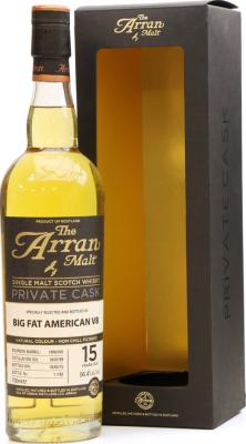 Arran 1999 Big Fat American V8 Private Cask Bourbon Barrel 1999/020 56.4% 700ml