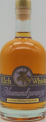 Elch Whisky Neunundzwanzig Peated PX Sherry Cask Los 19/04 61.5% 500ml