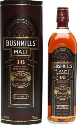 Bushmills 16yo Three Woods 40% 700ml