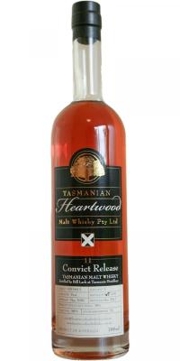 Heartwood 2001 Convict Release Australian Port Cask HH0613 58% 700ml