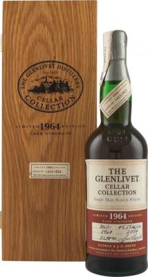 Glenlivet 1964 Cellar Collection Sherry Hogshead & Traditional Oak Hogshead 45.1% 750ml