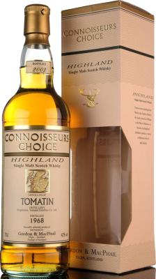 Tomatin 1968 GM Connoisseurs Choice 40% 700ml