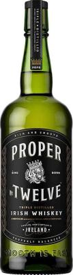 Proper No. Twelve Irish Whisky Ex-Bourbon Barrels Proximo Spirits 40% 700ml