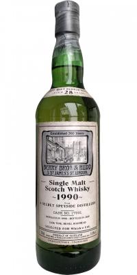 A Secret Speyside Distillery 1990 BR for Whisk-E Ltd Refill hogshead #17991 51.8% 700ml