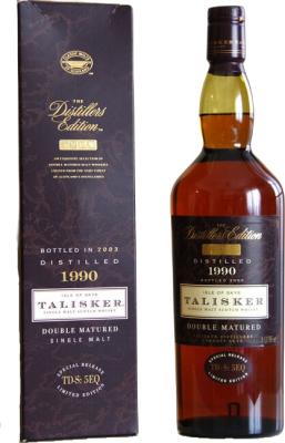 Talisker 1990 The Distillers Edition Double matured in Amoroso Sherry Wood 45.8% 1000ml