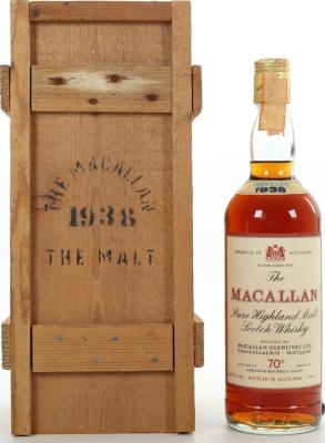 Macallan 1938 GM Proof 70% 750ml