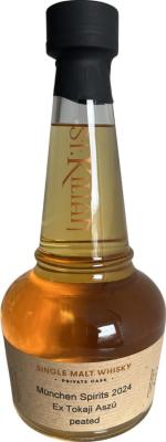 St. Kilian 2019 peated Munchen Spirits 57% 500ml