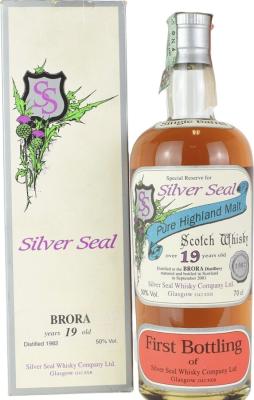 Brora 1982 SS 1st Bottling 19yo Sherry 50% 700ml