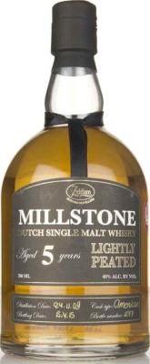 Millstone 2009 Lightly Peated New American Oak Barrels 40% 700ml