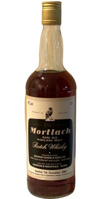 Mortlach 1967 GM Jacques Szmulovski Geneve 40% 750ml