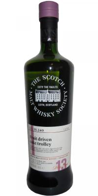 Glen Moray 2006 SMWS 35.240 Fruit driven cake trolley 1st Fill Ex-Bourbon Barrel 57.6% 700ml