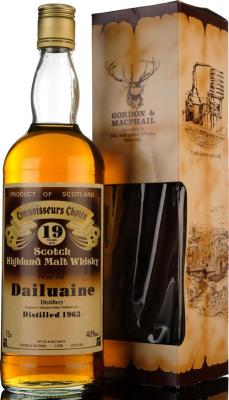 Dailuaine 1963 GM Connoisseurs Choice 40% 750ml