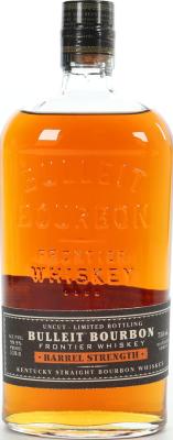 Bulleit Barrel Strength Frontier Whisky 59.5% 750ml