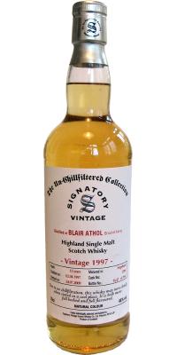 Blair Athol 1997 SV The Un-Chillfiltered Collection #2296 43% 700ml